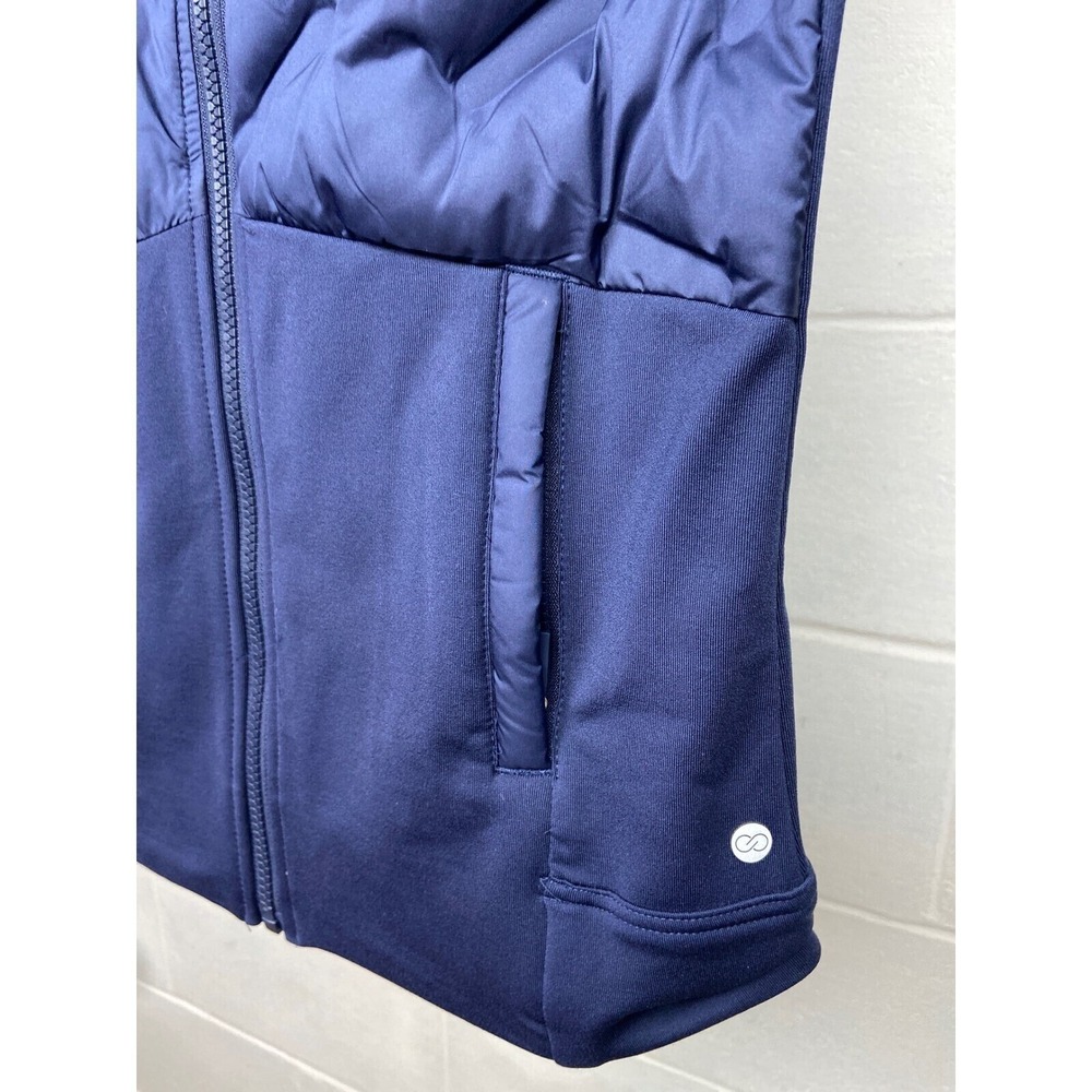 NWT Calia‎ Cold Dash Run Vest Puffer Insulated Reflective Athletic XXL Blue - Picture 4 of 7